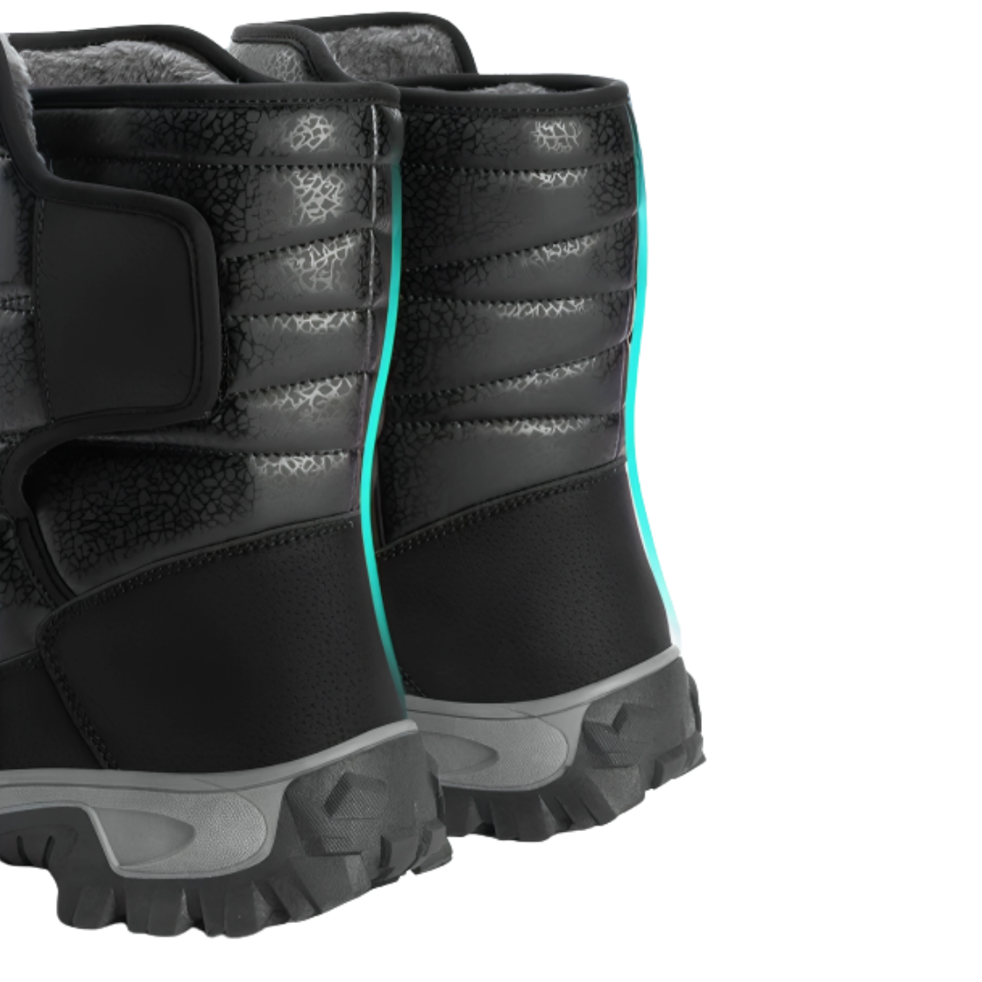 Winterstiefel Damen Wasserdicht mit Warmfutter Plateausohle