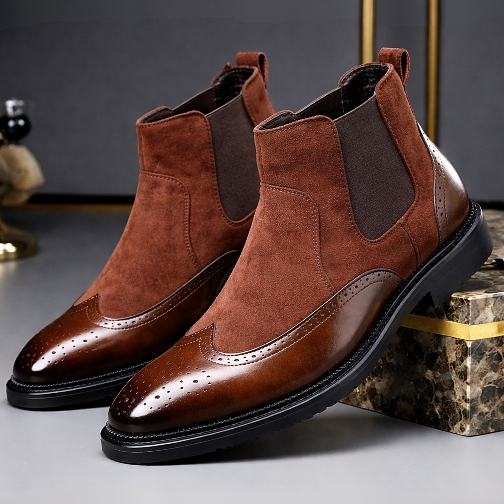 Brooklyn leather Chelsea Boots