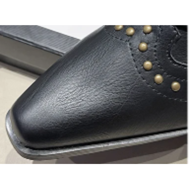 Women's Western Boots Mid-Height Studded Detail Casual Footwear