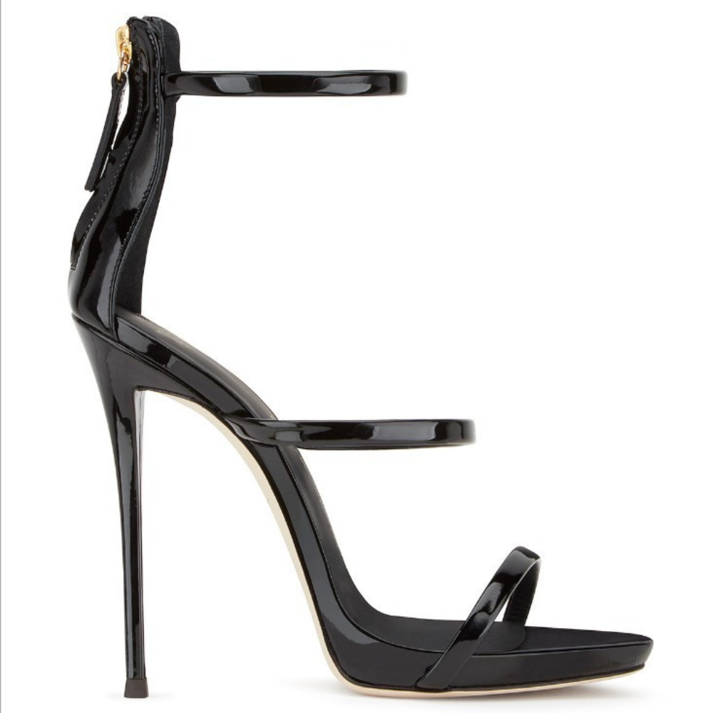 Strappy Stiletto Heels – Sleek High-Rise Evening Sandals for Confident Statement Style