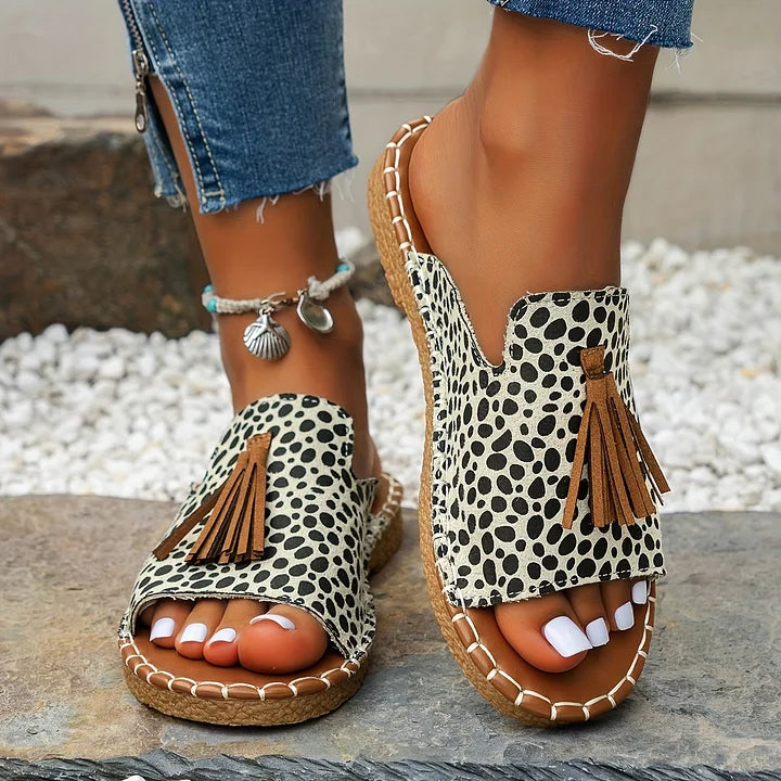 Women's Flat Sandals | Comfortable Slip-On Design | Casual Summer Footwear