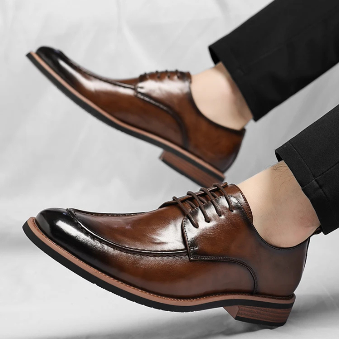 Men's Oxford Dress Shoes Classic Style Formal Footwear