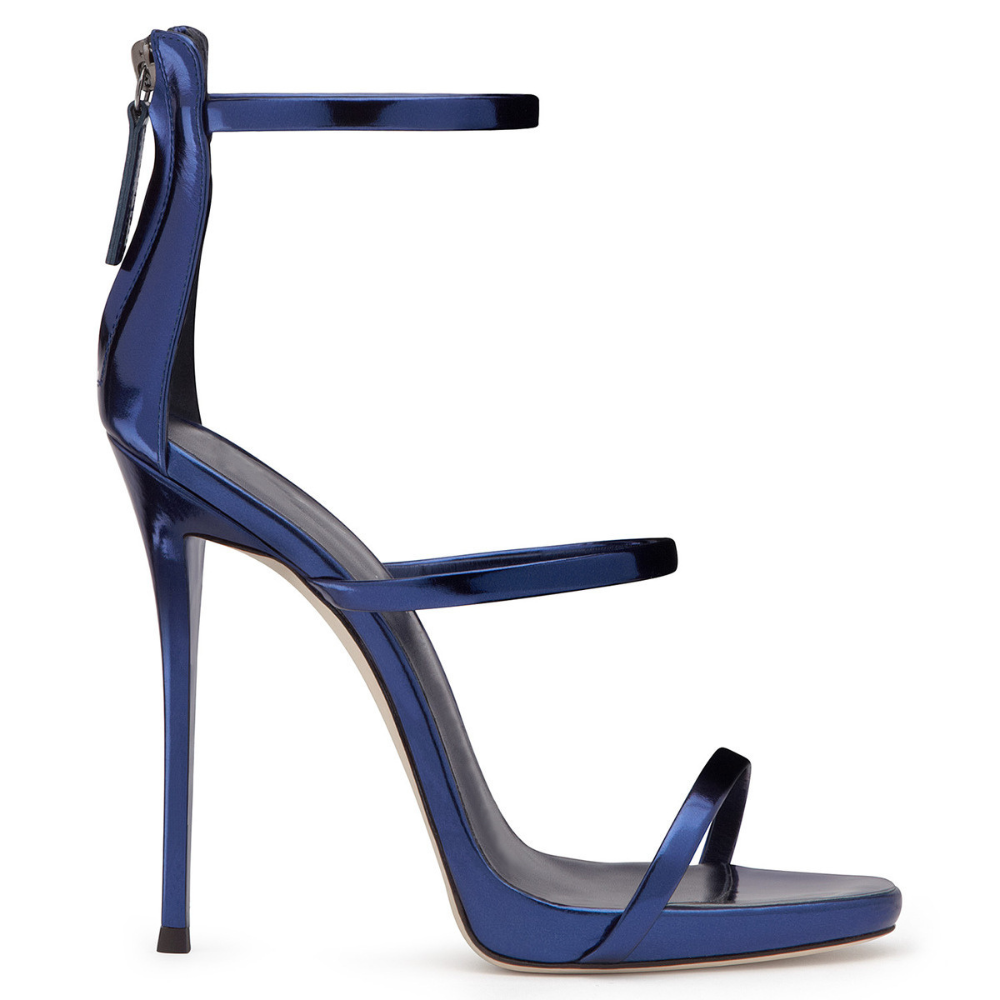 Strappy Stiletto Heels – Sleek High-Rise Evening Sandals for Confident Statement Style