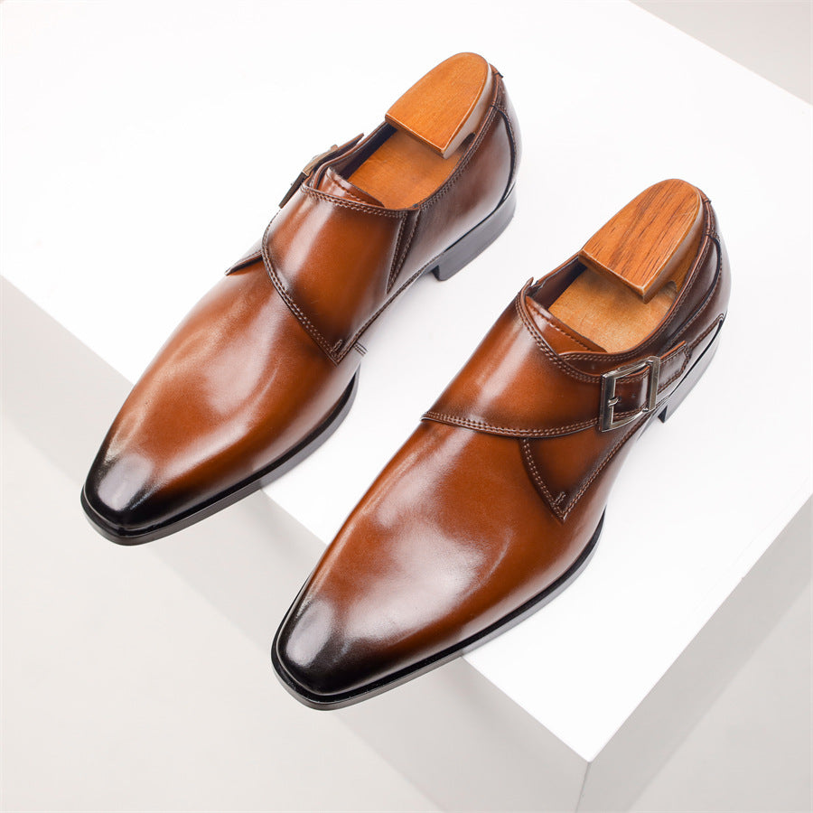 Men's Monk Strap Dress Shoes | Classic Design | Formal Footwear