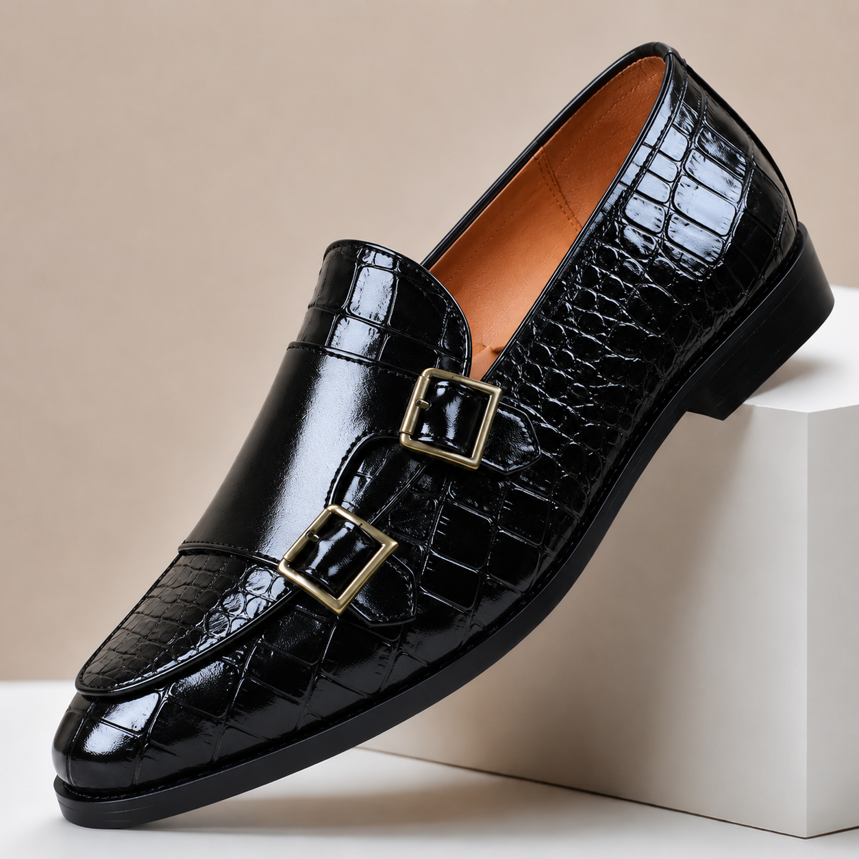 Men's Loafers Slip-On Casual Shoes Genuine Leather