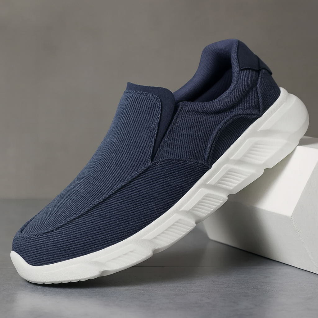 Men's Slip-On Canvas Sneakers | Orthopedic Design | Casual Wear