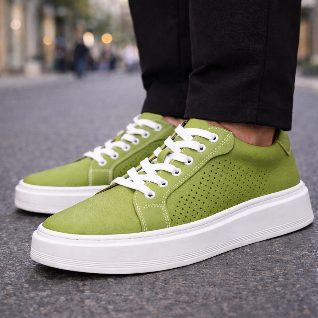 Men's Casual Sneakers Slip-On Design Everyday Wear