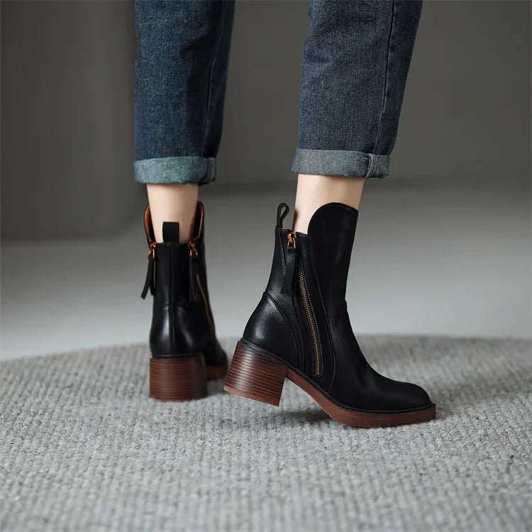 Women's Ankle Boots Sculpted Design | All-Day Comfort Booties