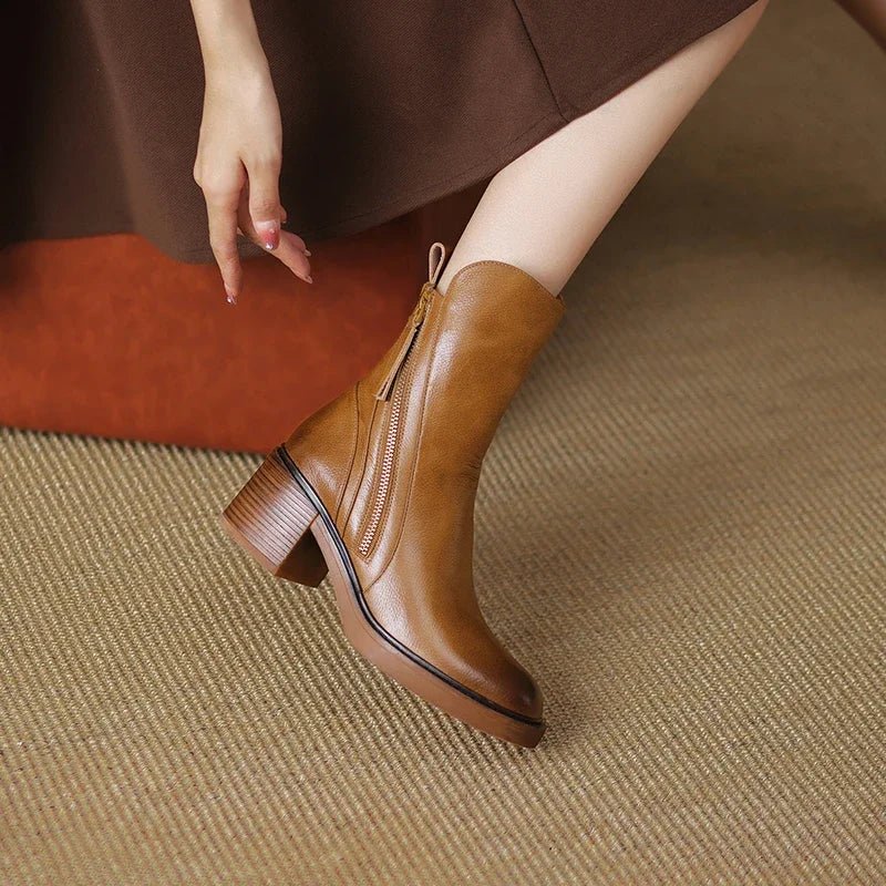 Women's Ankle Boots Sculpted Design | All-Day Comfort Booties
