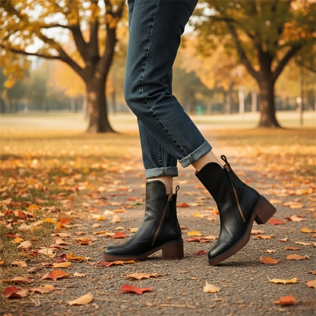 Women's Ankle Boots Sculpted Design | All-Day Comfort Booties