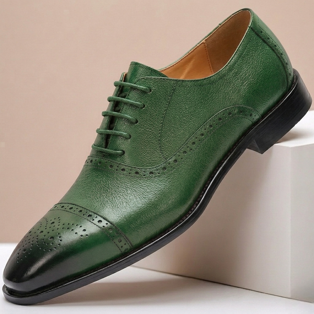 Men's Wedding Shoes Cowhide Leather Formal Footwear