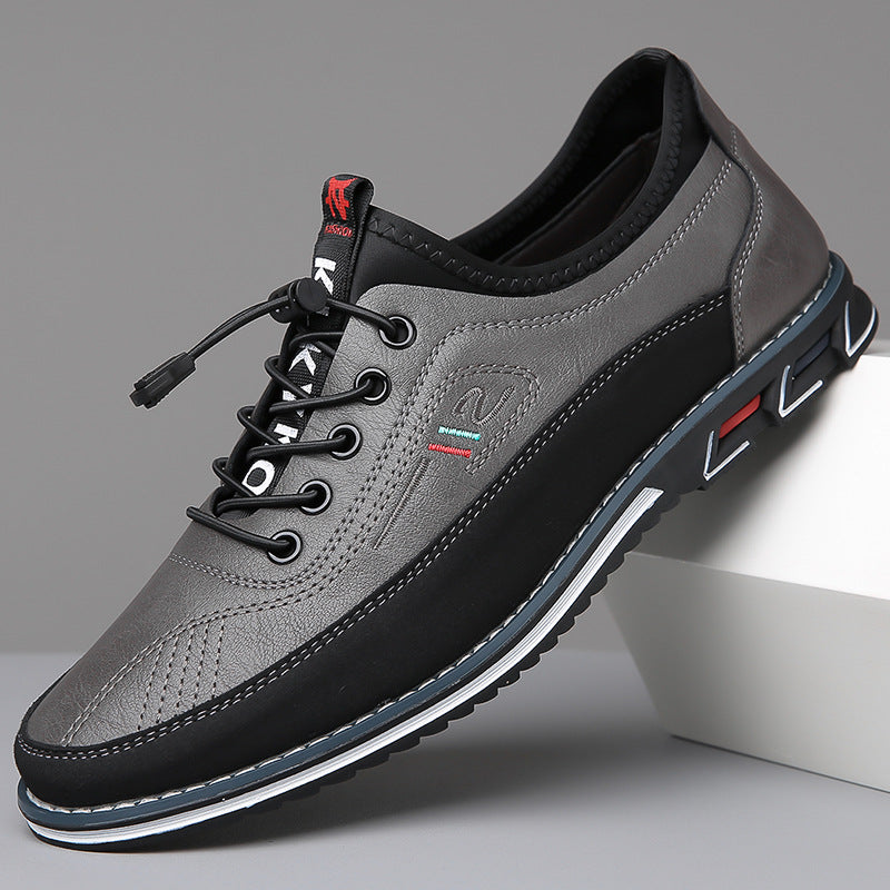 Men's Leather Sneakers Casual Lightweight Stylish