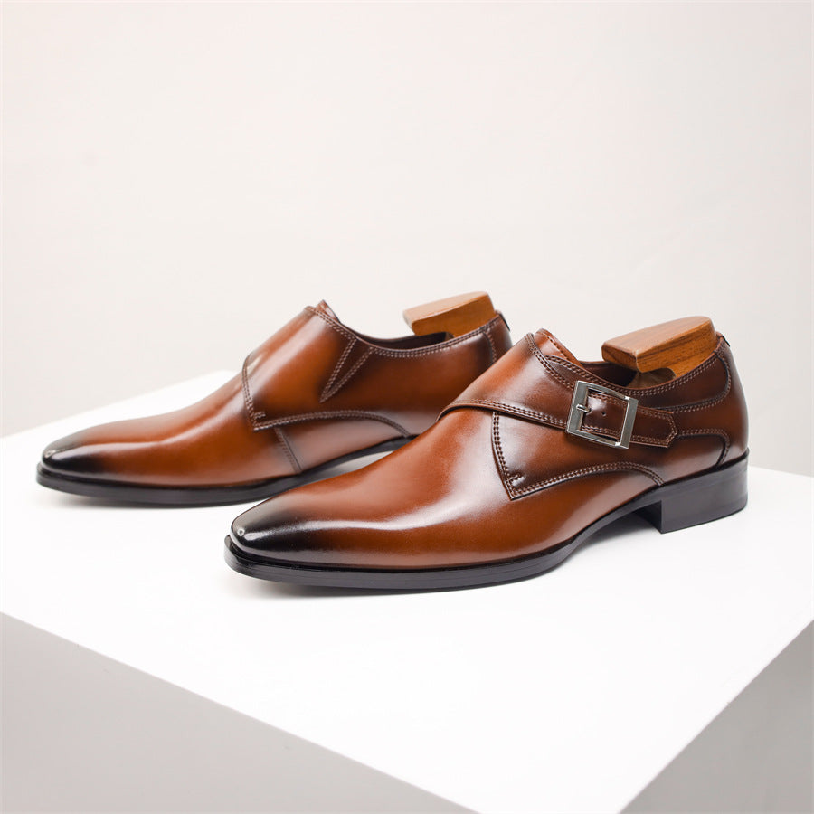 Men's Monk Strap Dress Shoes | Classic Design | Formal Footwear