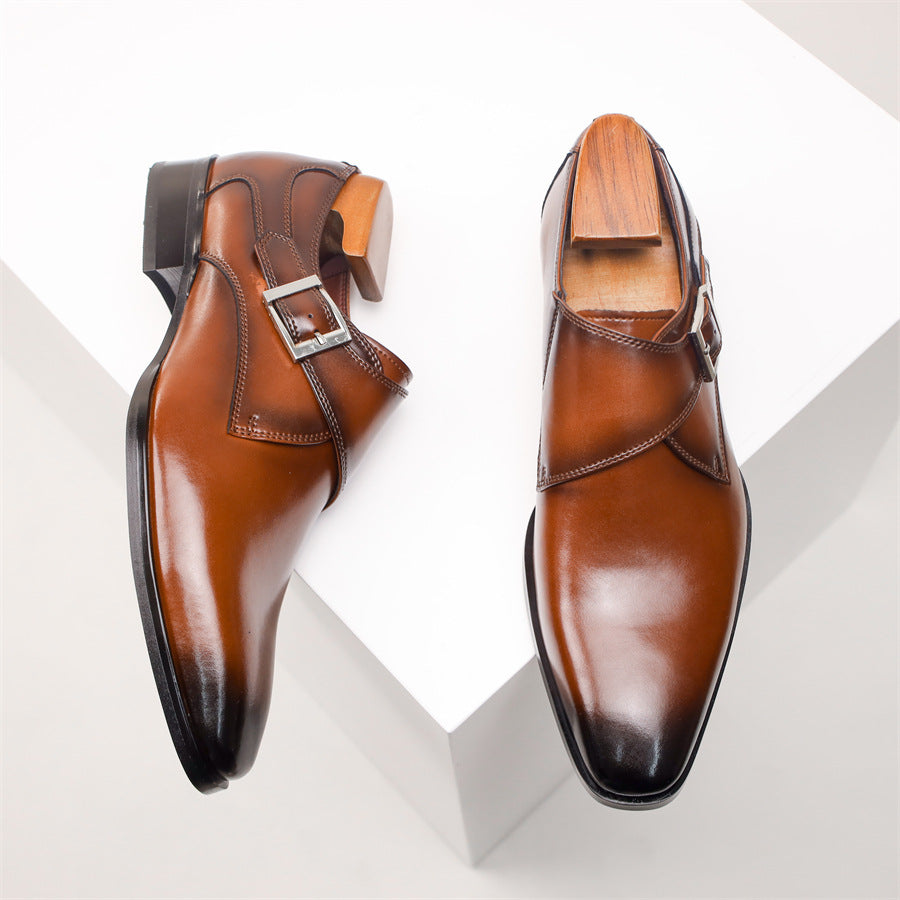 Men's Monk Strap Dress Shoes | Classic Design | Formal Footwear