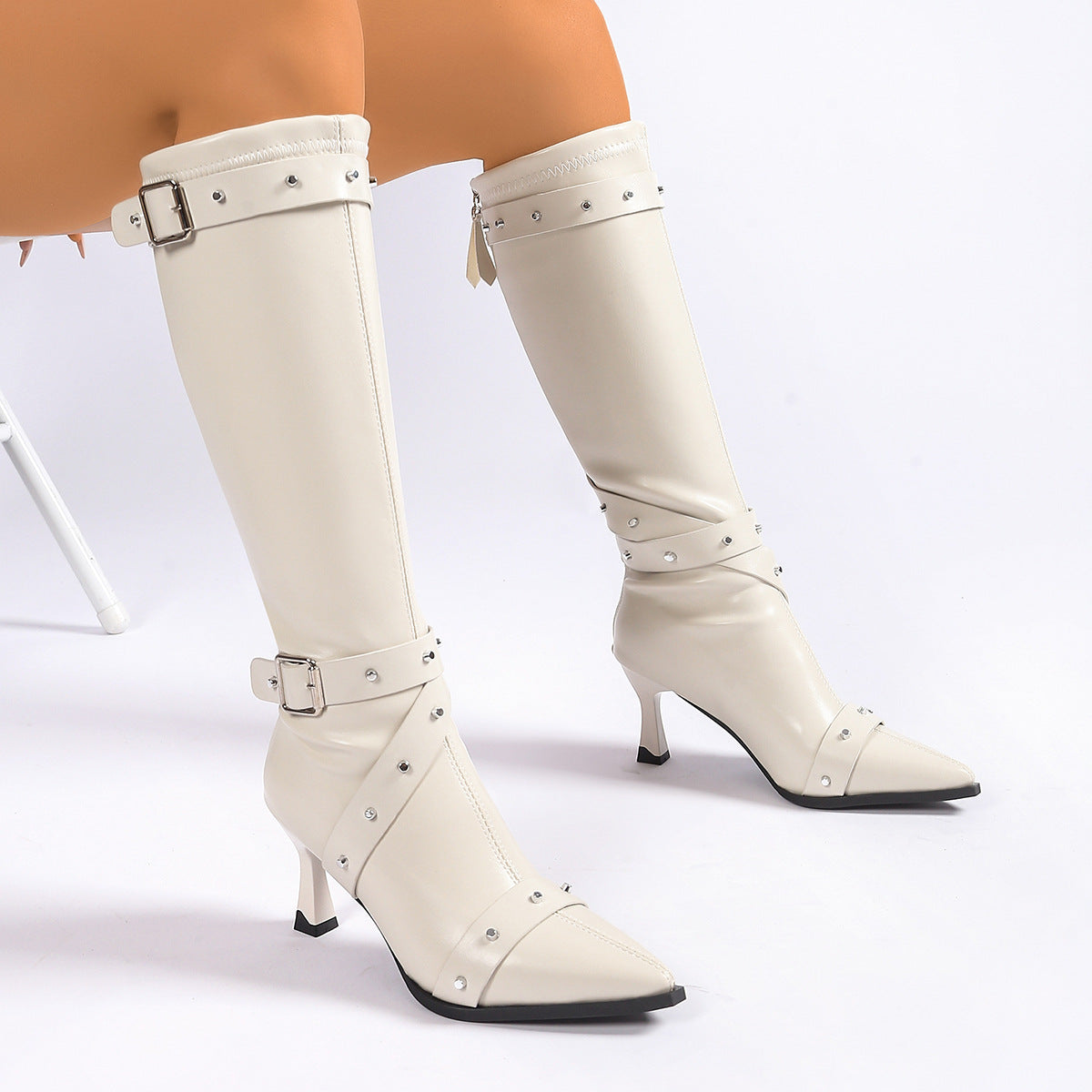 Women's Knee-High Fashion Boots - Stylish Casual Footwear
