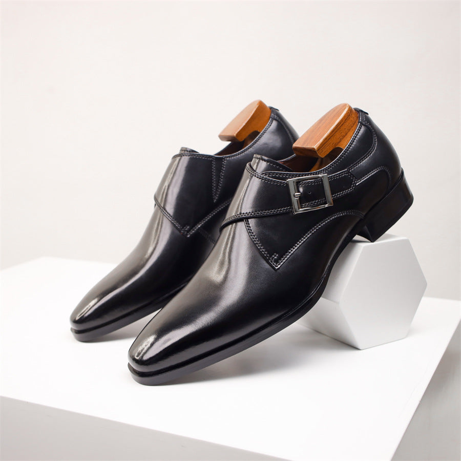 Men's Monk Strap Dress Shoes | Classic Design | Formal Footwear