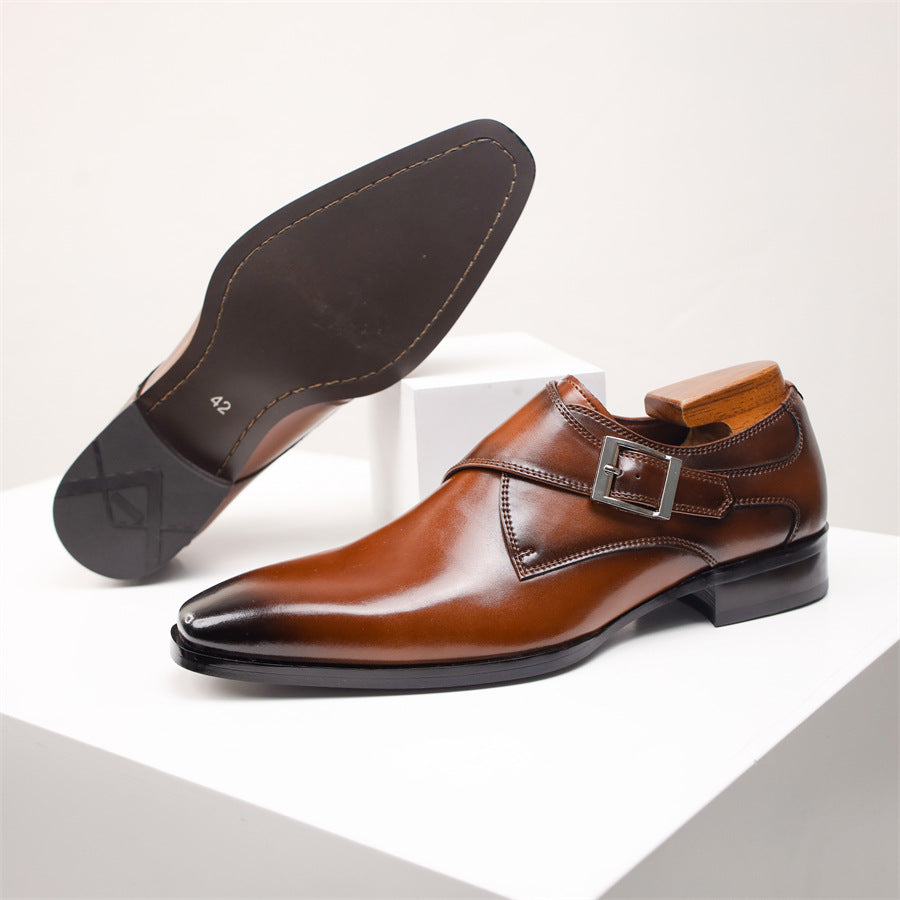 Men's Monk Strap Dress Shoes | Classic Design | Formal Footwear