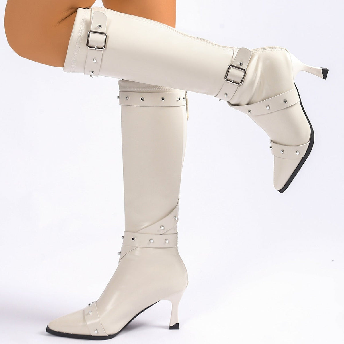 Women's Knee-High Fashion Boots - Stylish Casual Footwear