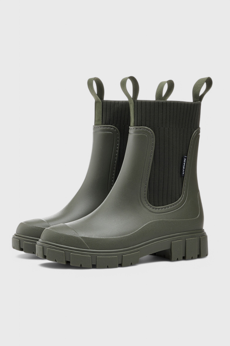 Women's Chelsea Boots Waterproof Design Sturdy Sole Casual Footwear