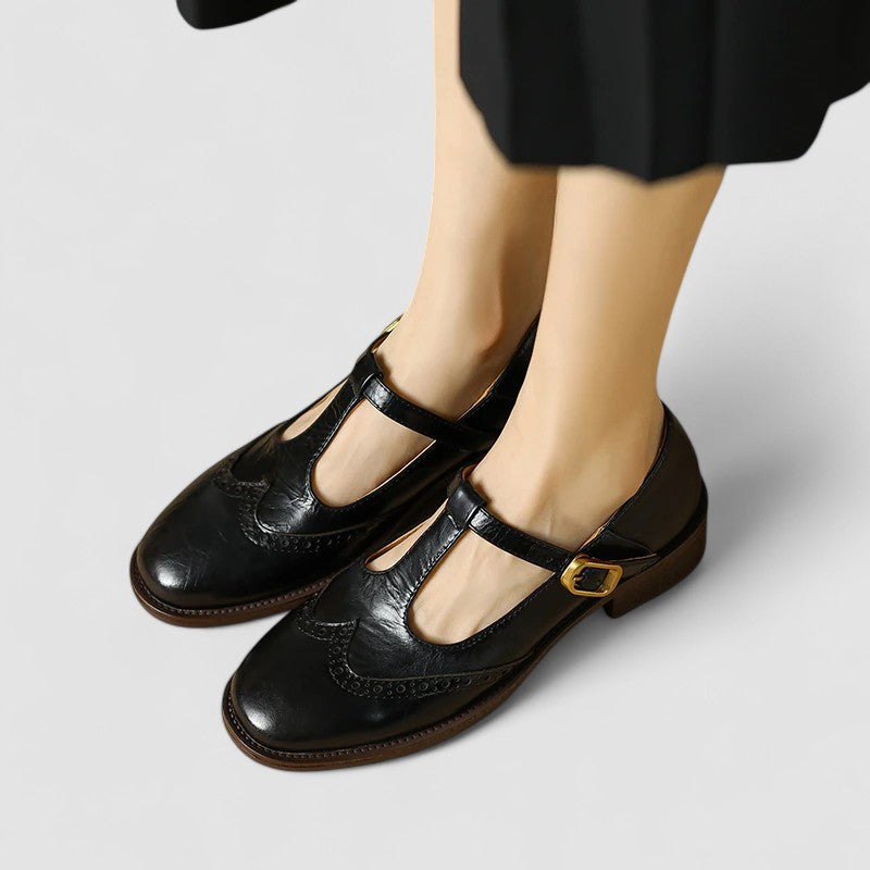 Casual Everyday Mary Janes - Black