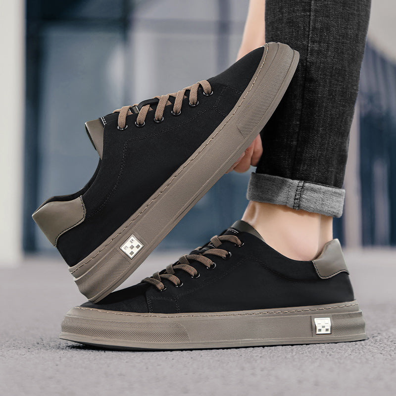 Men's Canvas Sneakers Casual Lightweight Slip-On Shoes