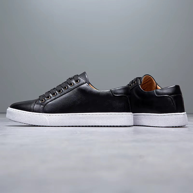 Men's Sneakers Genuine Leather Casual Footwear