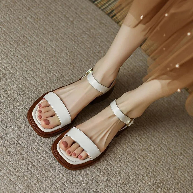 Women's Sandals Adjustable Straps Cushioned Footbed Casual Footwear