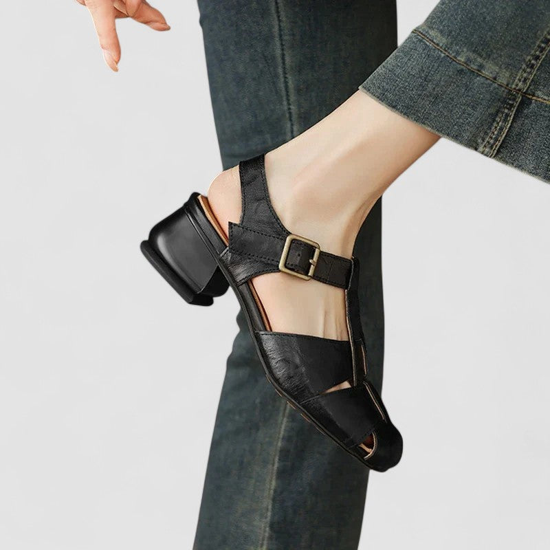 Caitlina | Cushioned Orthopedic Mary Jane Shoes