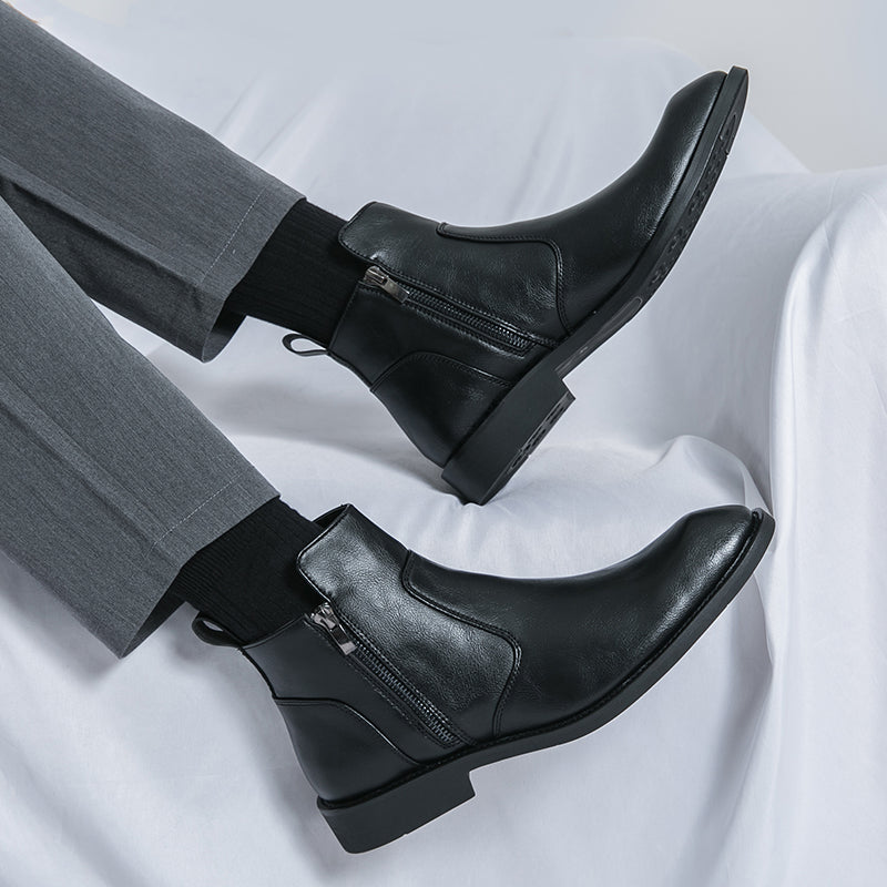 Men's Leather Boots | Casual Design | Genuine Leather | Everyday Footwear