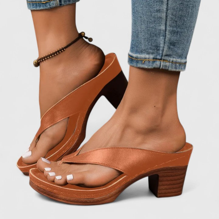 Women's Block-Heel Sandals | Timeless Design | Casual Footwear