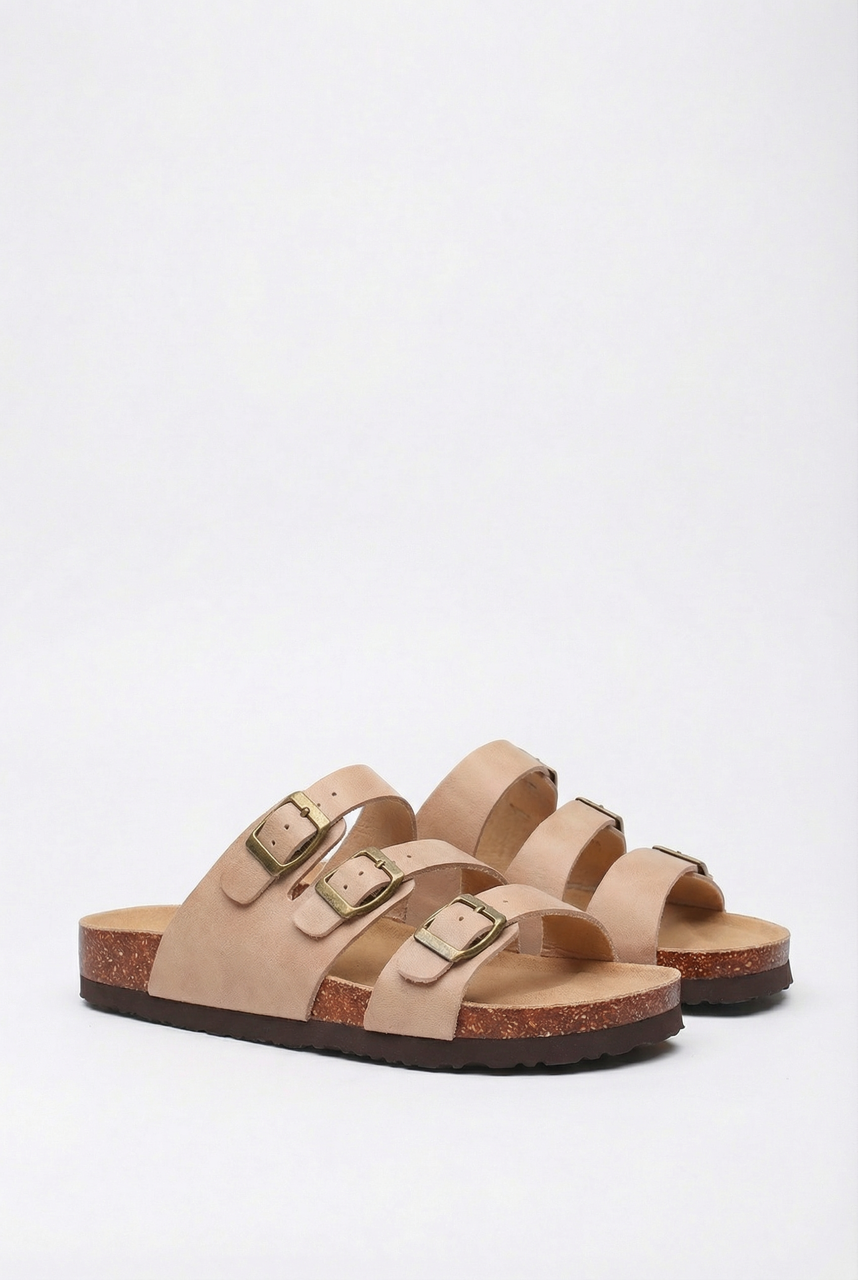 Women's Casual Cork Sandals Non-Slip Summer Footwear