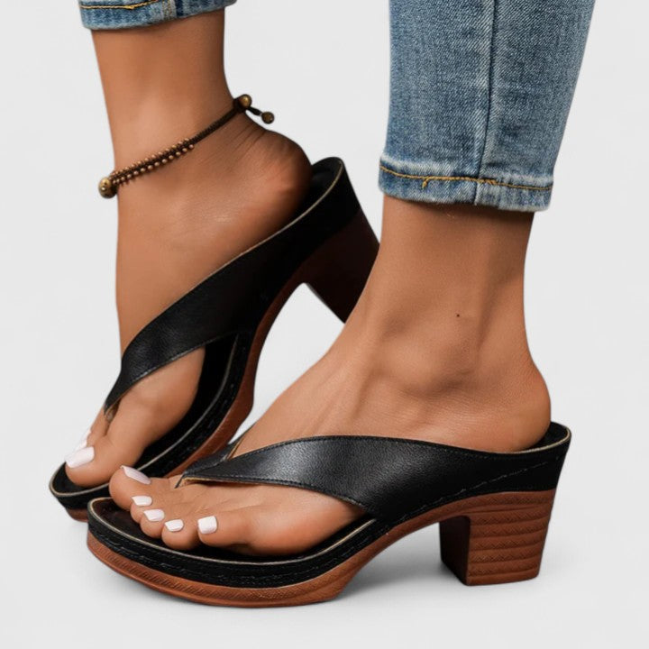 Women's Block-Heel Sandals | Timeless Design | Casual Footwear