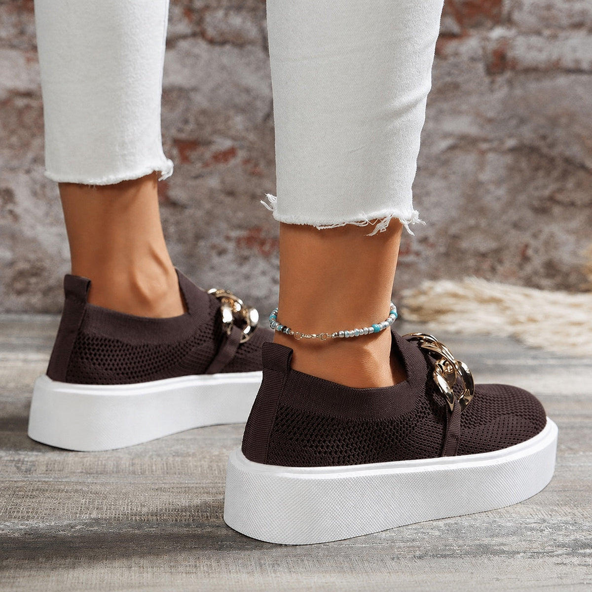 Verano Knit Platform Sneakers