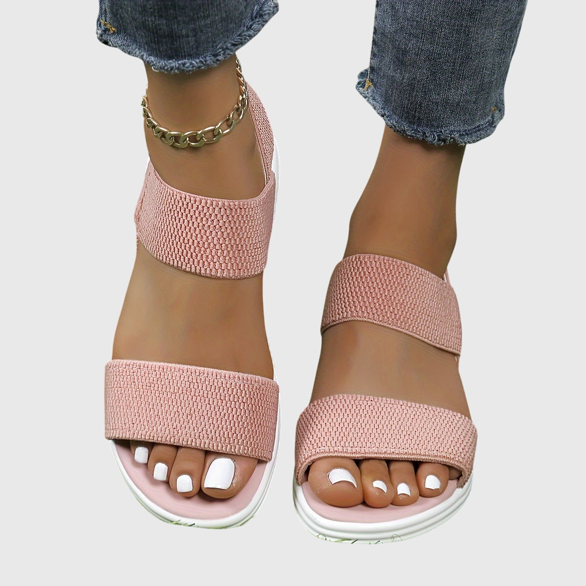 Bridget | Cushioned Stretch Sandals
