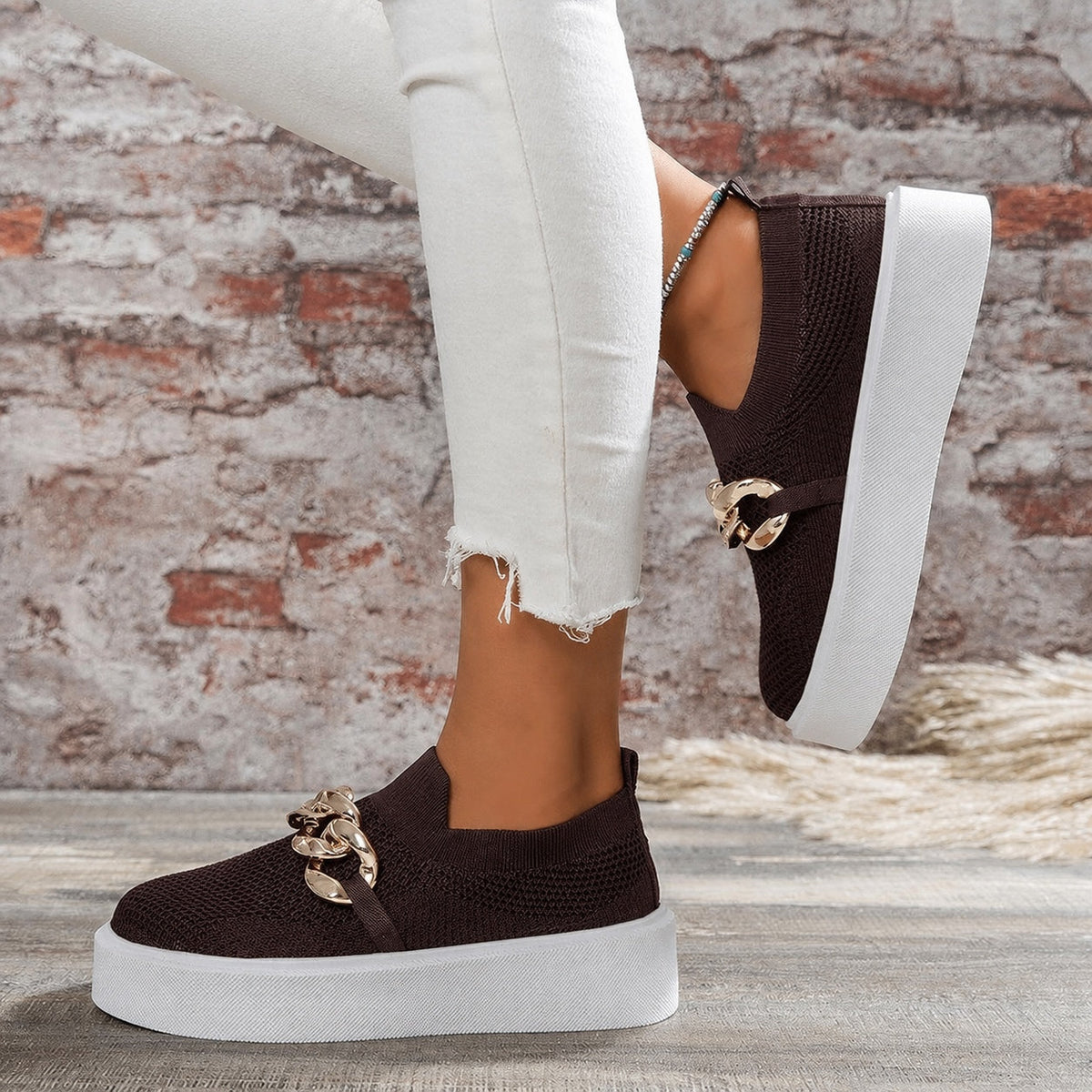 Verano Knit Platform Sneakers
