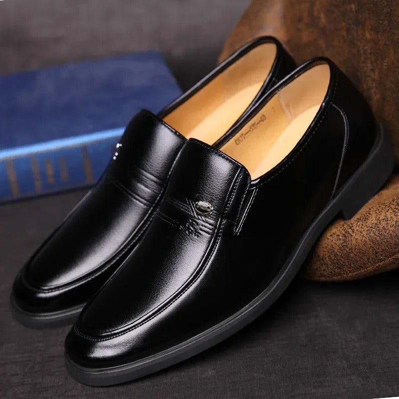 Men's Leather Loafers Slip-On Casual Shoes