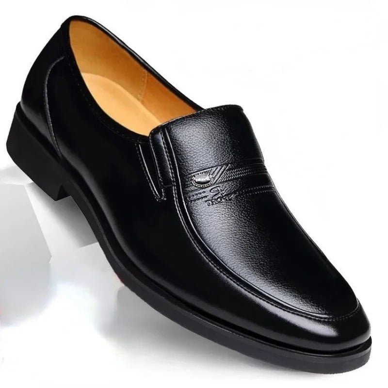 Men's Leather Loafers Slip-On Casual Shoes