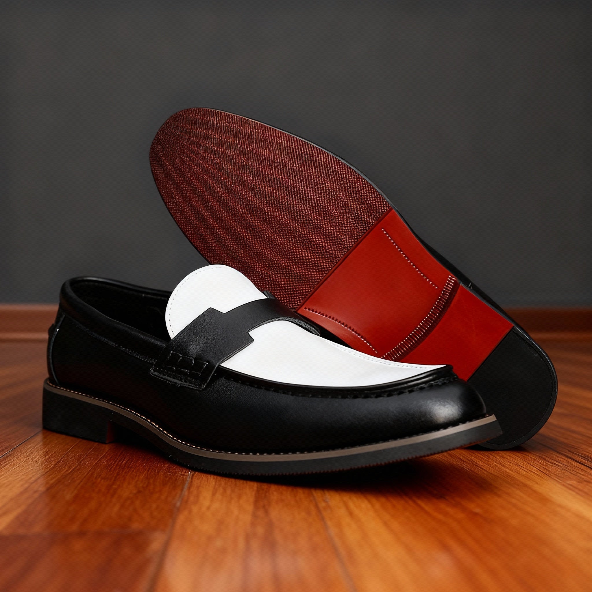 Men's Italian Loafers Slip-On Casual Footwear