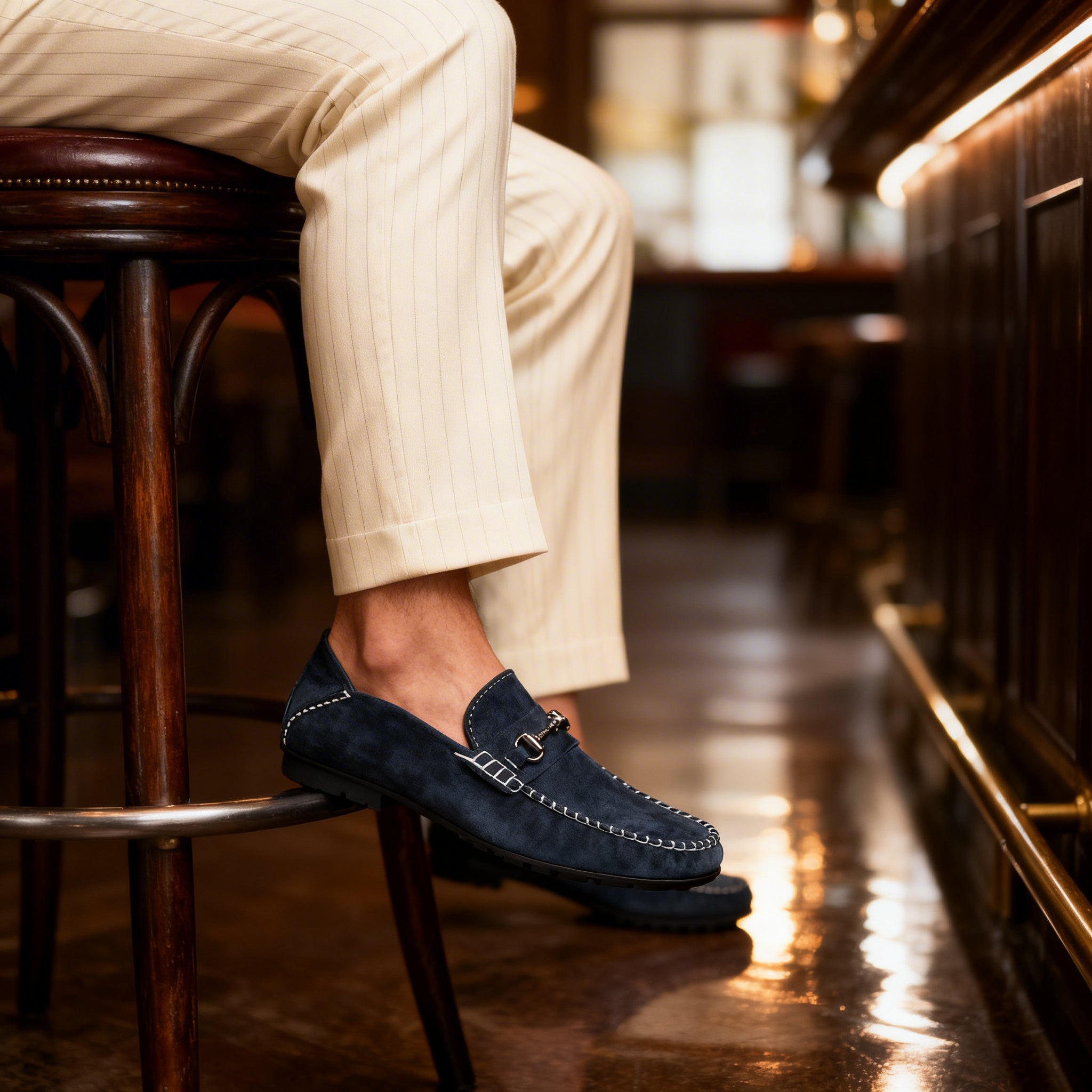 Men's Slip-On Loafers Italian Footwear