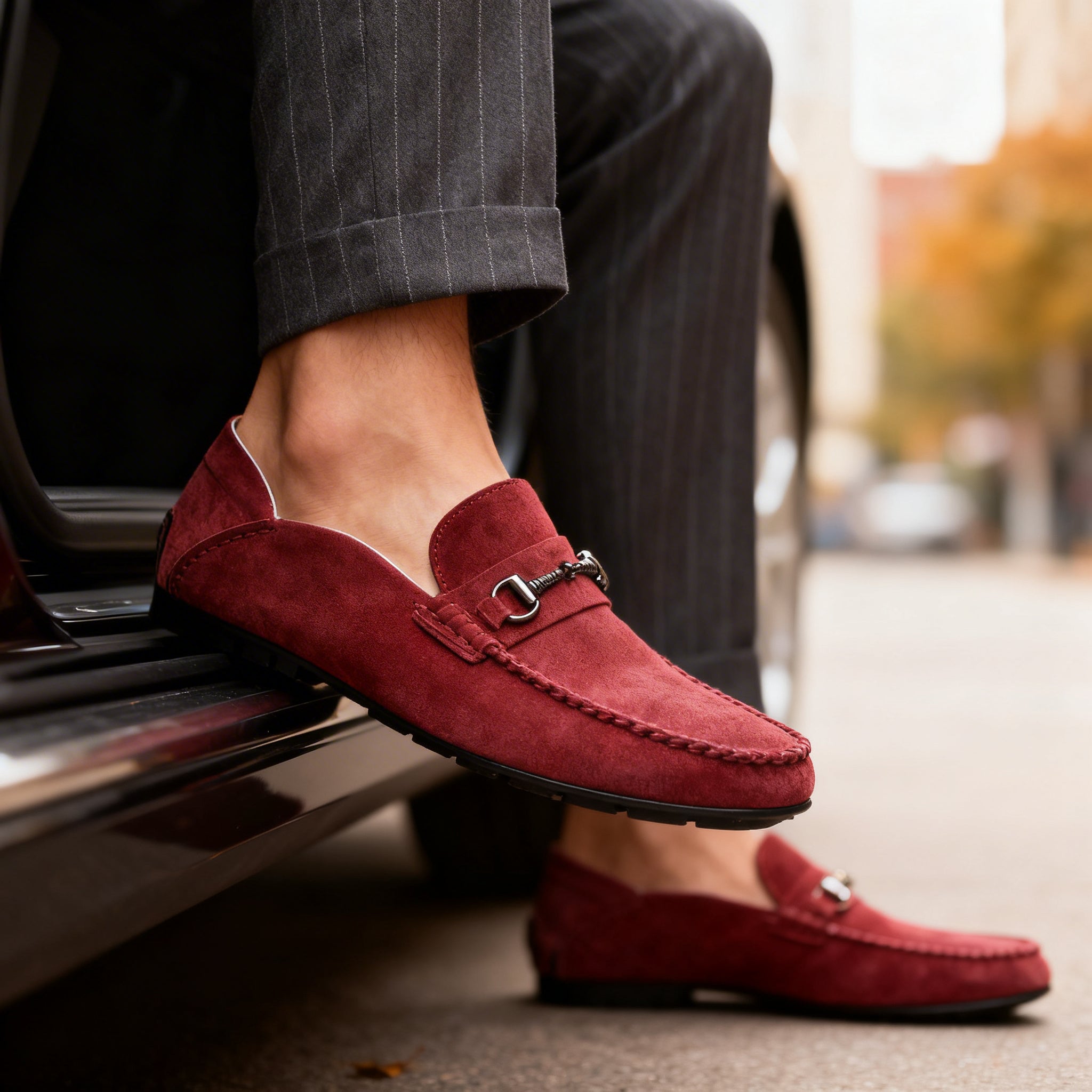 Men's Slip-On Loafers Italian Footwear