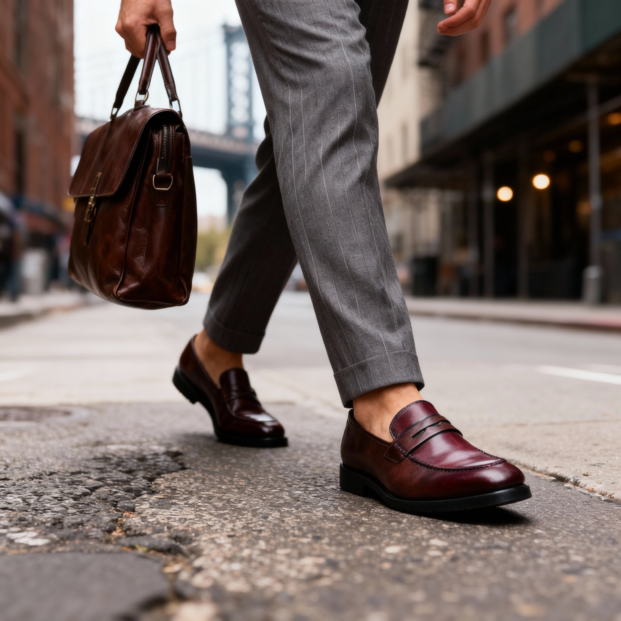 Men's Loafers Slip-On Casual Footwear