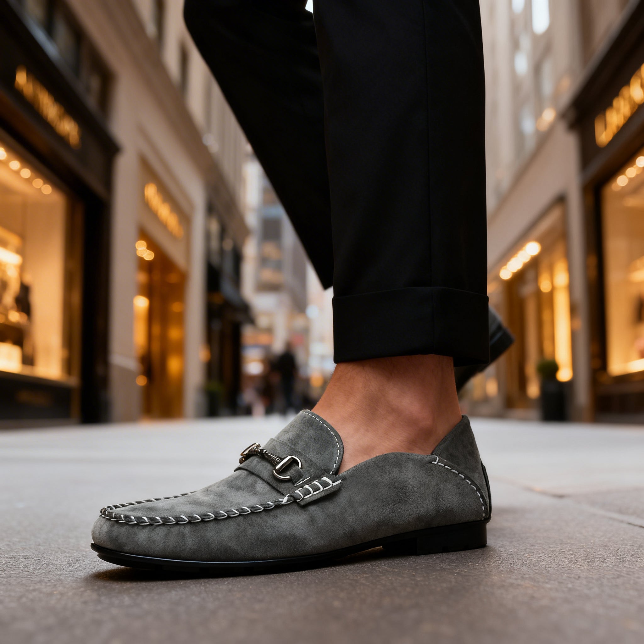 Men's Slip-On Loafers Italian Footwear