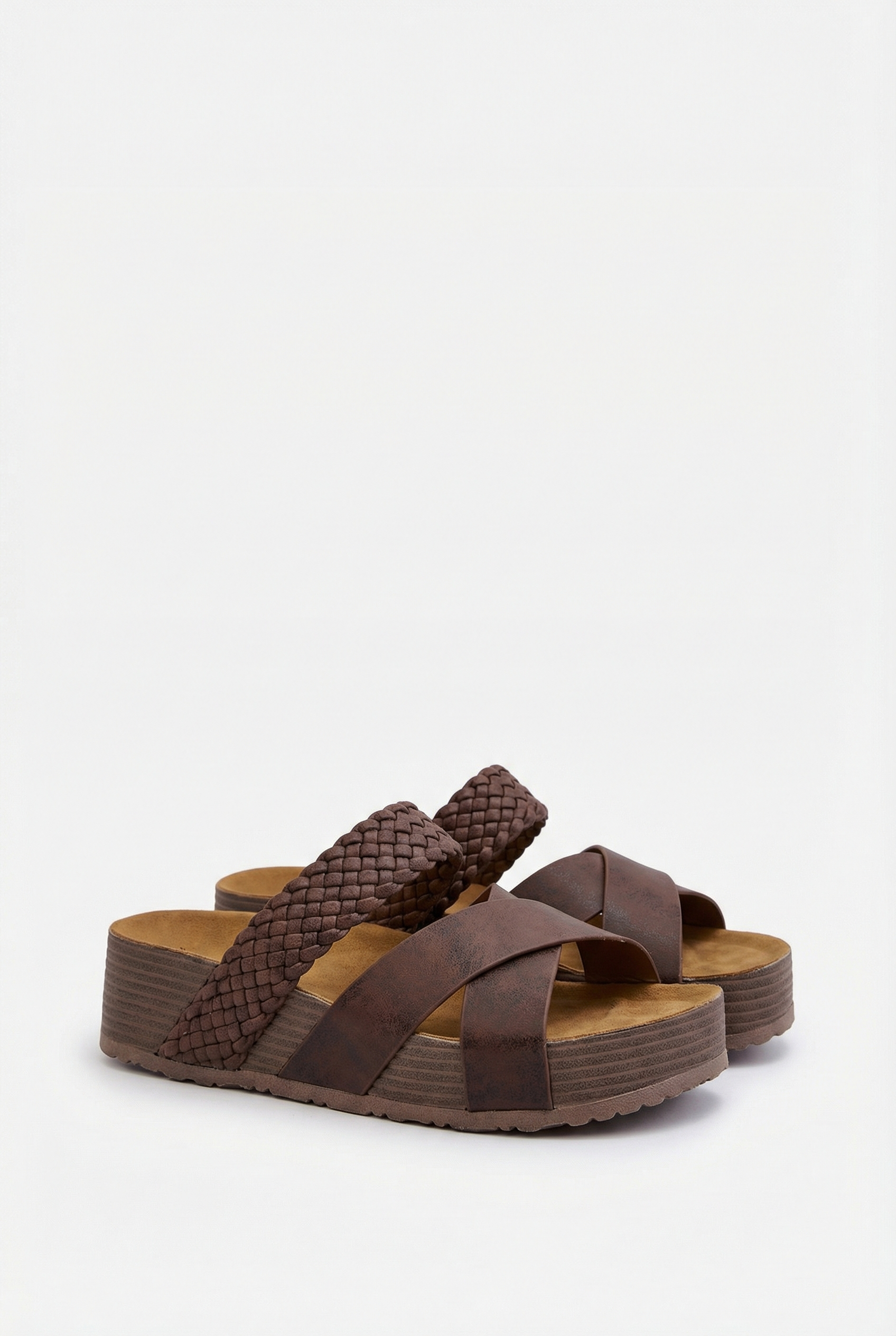 Women's Sandals Lightweight Fabric Ergonomic Support Open Toe Casual Design