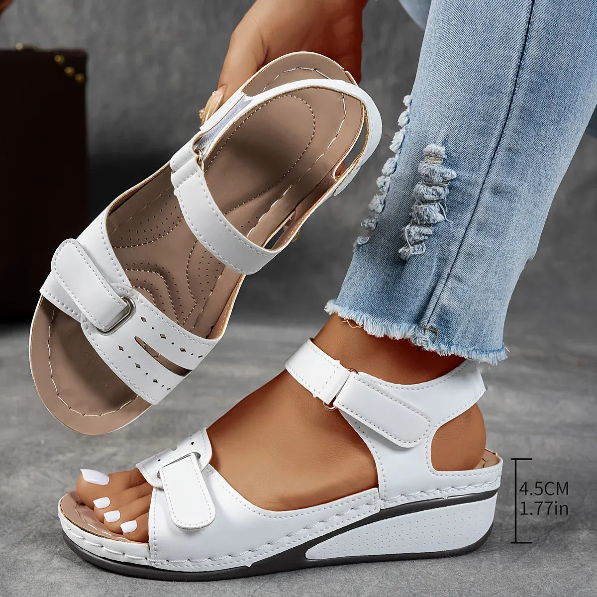 Women's Orthopedic Strap Sandal Non-Slip Casual Footwear