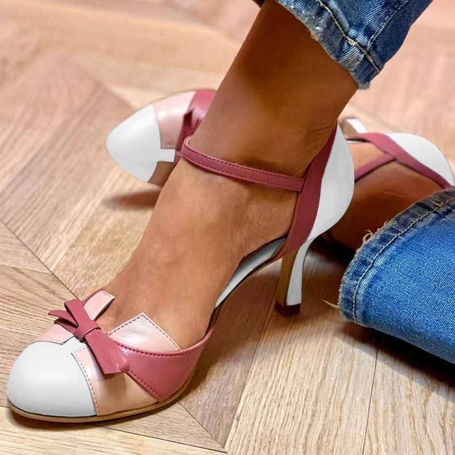 Women's Heel Sandals | Strappy Design, Open Toe, High Heels | Casual Footwear