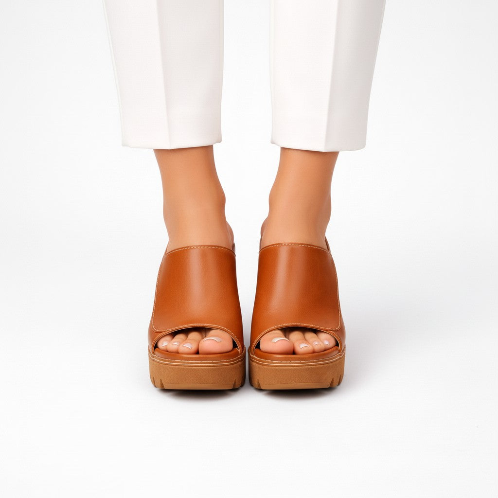 Platform Strap Heels | Valenira