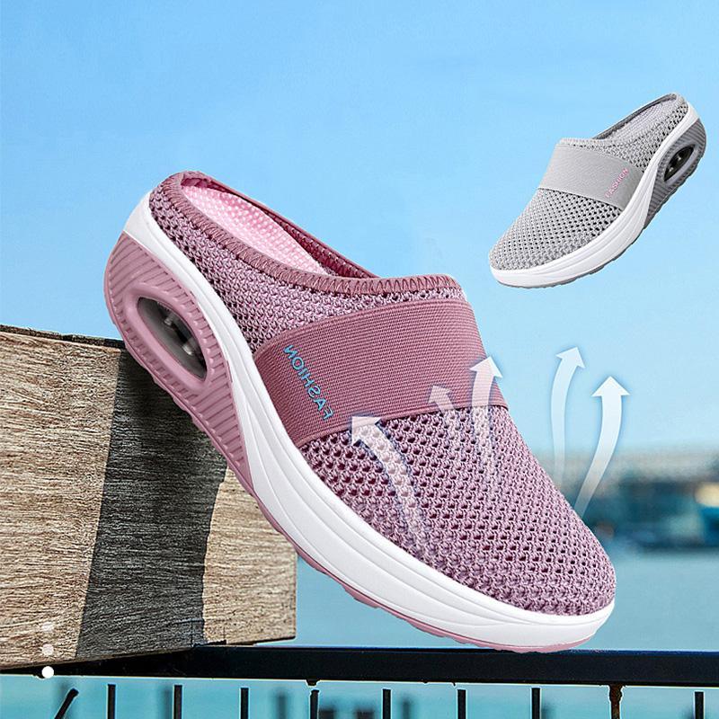 Revae | Women's Slip-On Backless Sneaker Mule - Image 2