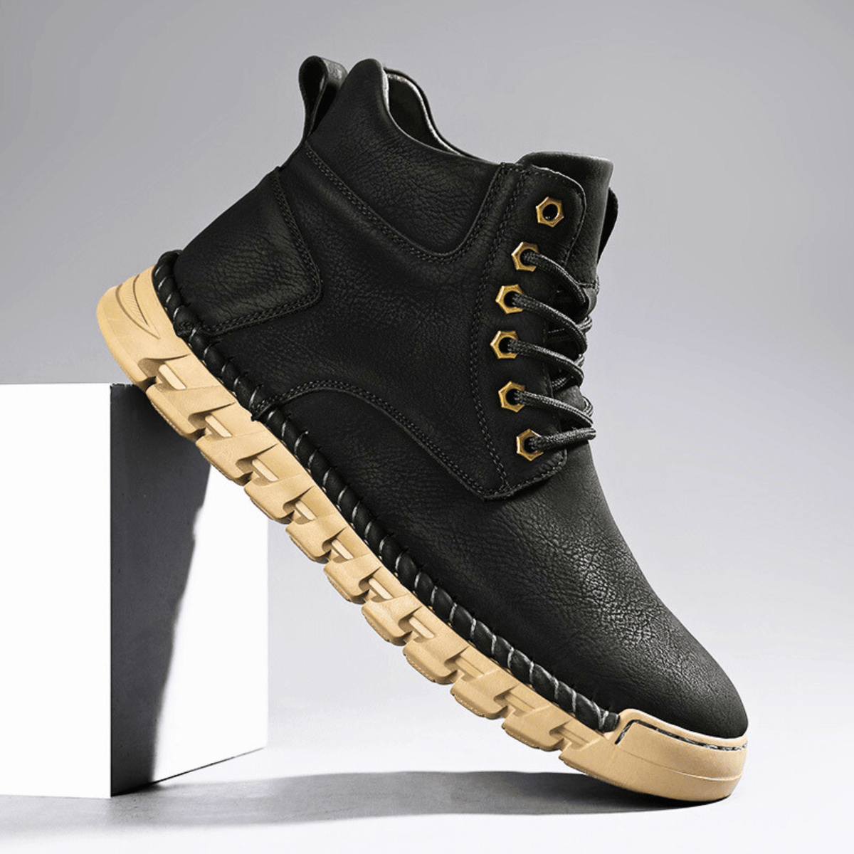Weston & Finch - The Ashcroft Boot - 14:100018786Light Brown-With Fur;200000124:200000898