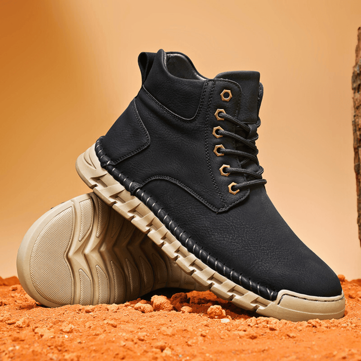 Weston & Finch - The Ashcroft Boot - 14:100018786Light Brown-With Fur;200000124:200000898