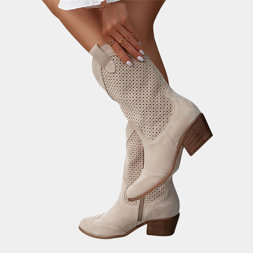 Women's Cowboy Boots | Western Style | Slip-On | Casual Footwear